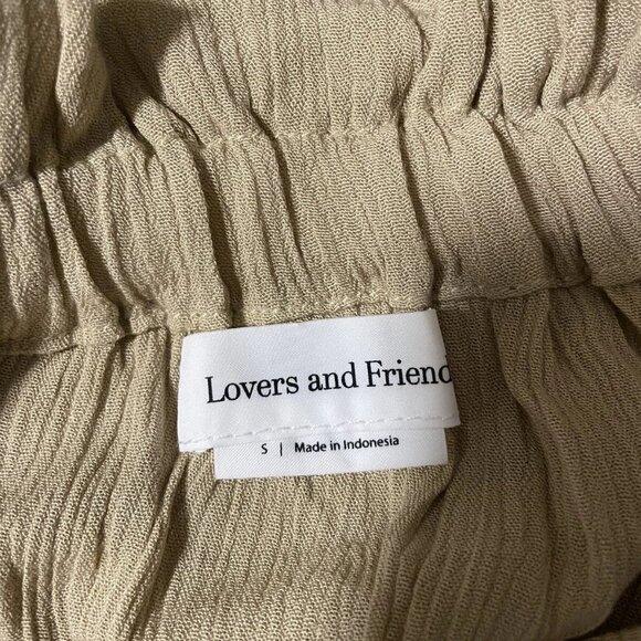 Lovers and Friends Innika Short and Top in Tan/Nude Set, Size S - Picture 5 of 5